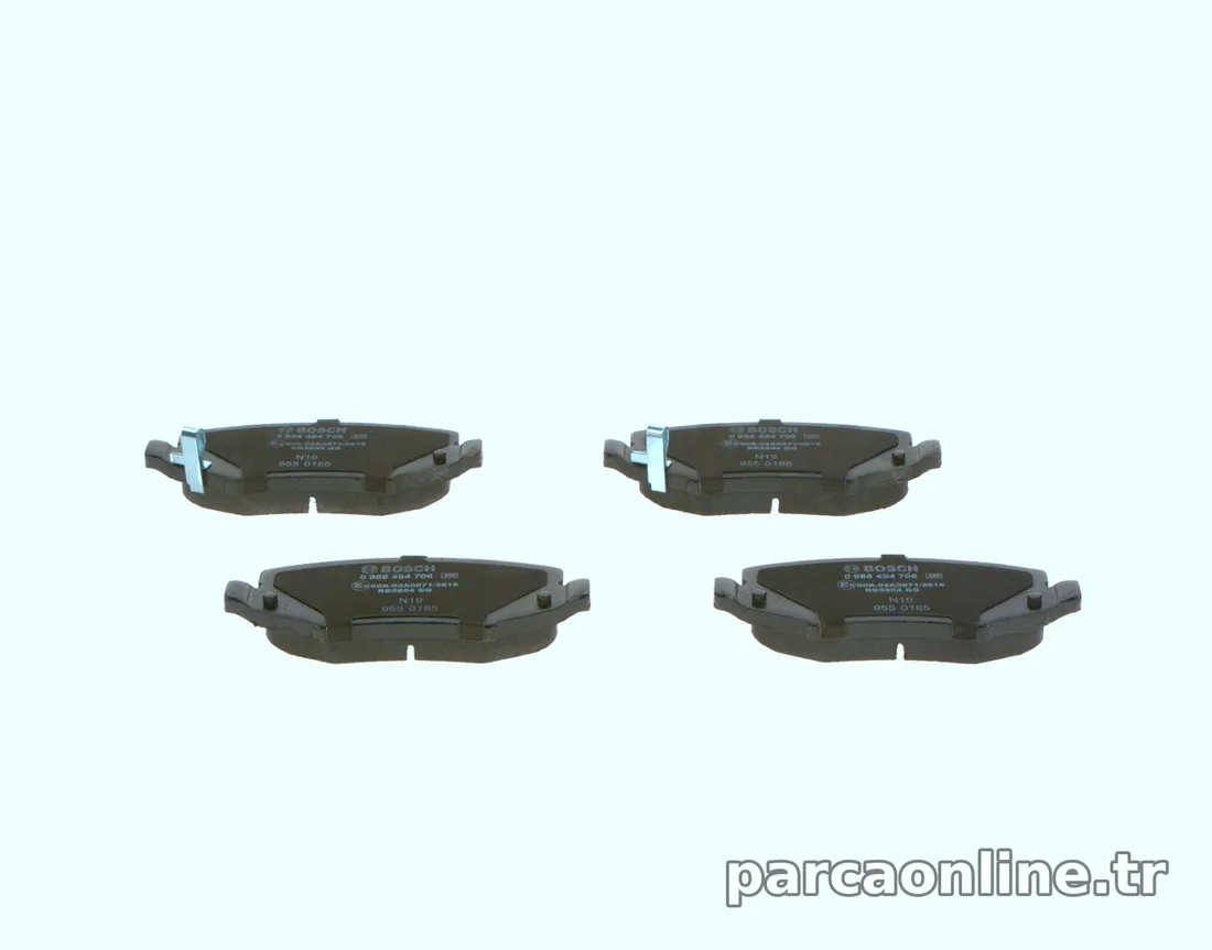 BOSCH 0986494706 Fren Disk Balata - BOSCH - 0986494706