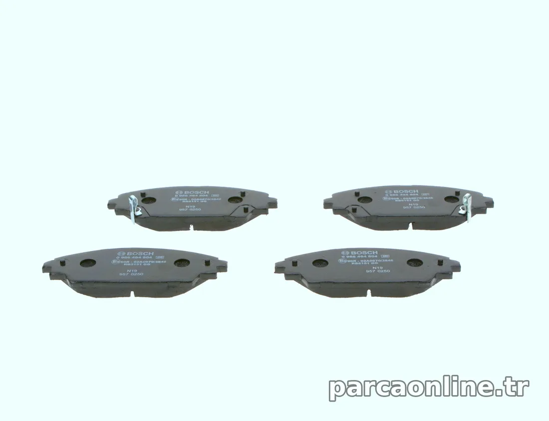 BOSCH 0986494804 Fren Disk Balata - BOSCH - 0986494804