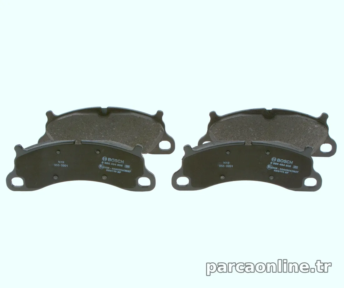 BOSCH 0986494806 Fren Disk Balata - BOSCH - 0986494806