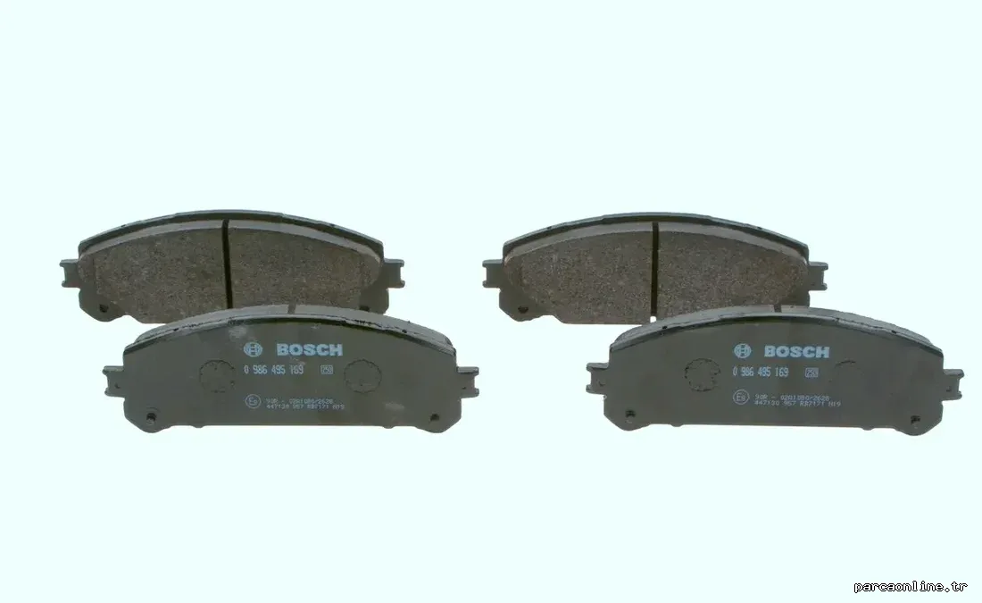 BOSCH 0986495169 Fren Disk Balata - BOSCH - 0986495169