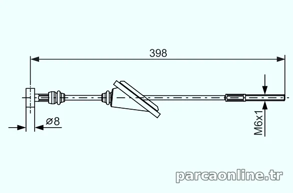 BOSCH 1987477985 El Fren Teli - BOSCH - 1987477985