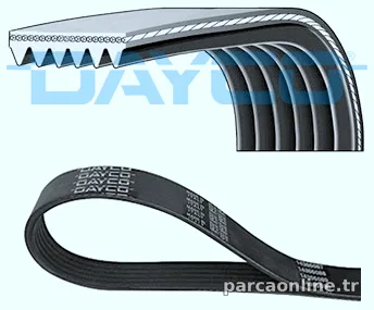 DAYCO 6PK972 V Kayışı - DAYCO - 6PK972