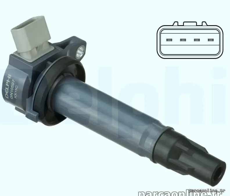 DELPHI GN1059712B1 Ateşleme Bobini - DELPHI - GN1059712B1