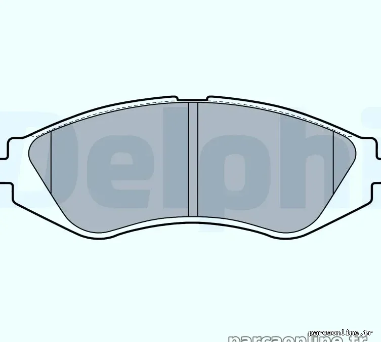 DELPHI LP1779 Fren Disk Balata - DELPHI - LP1779