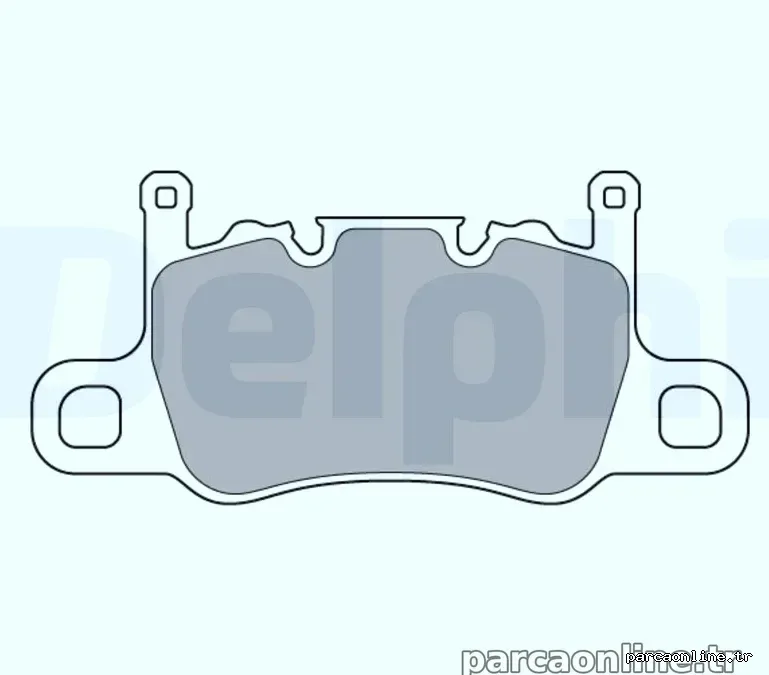 DELPHI LP3585 Fren Disk Balata - DELPHI - LP3585