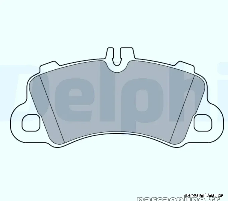 DELPHI LP3639 Fren Disk Balata - DELPHI - LP3639