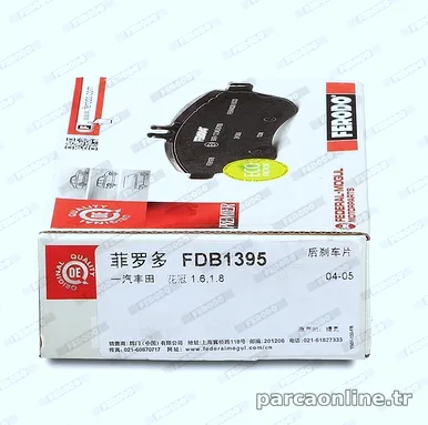 FERODO FDB1395 Fren Disk Balata - FERODO - FDB1395