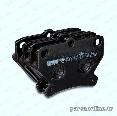 FERODO FDB1395 Fren Disk Balata - FERODO - FDB1395