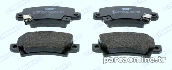 FERODO FDB1574 Fren Disk Balata - FERODO - FDB1574