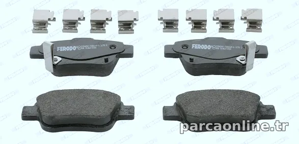 FERODO FDB1649 Fren Disk Balata - FERODO - FDB1649