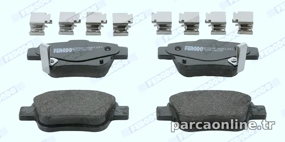 FERODO FDB1649 Fren Disk Balata - FERODO - FDB1649