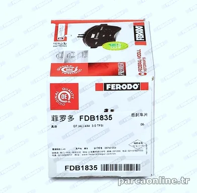 FERODO FDB1835 Fren Disk Balata - FERODO - FDB1835