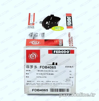 FERODO FDB4065 Fren Disk Balata - FERODO - FDB4065