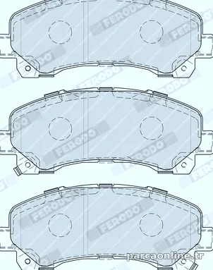 FERODO FDB4299 Fren Disk Balata - FERODO - FDB4299