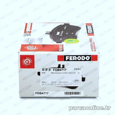 FERODO FDB4717 Fren Disk Balata - FERODO - FDB4717