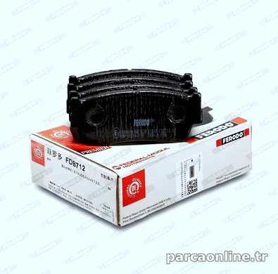 FERODO FDB712 Fren Disk Balata - FERODO - FDB712