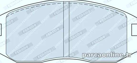 FERODO FDB759 Fren Disk Balata - FERODO - FDB759
