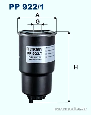 FILTRON PP9221 Yakıt Filtresi - FILTRON - PP9221