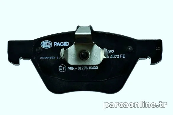HELLA PAGID 8DB355007861 Fren Disk Balata - HELLA PAGID - 8DB355007861