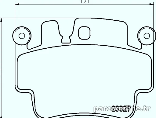 HELLA PAGID 8DB355009281 Fren Disk Balata - HELLA PAGID - 8DB355009281