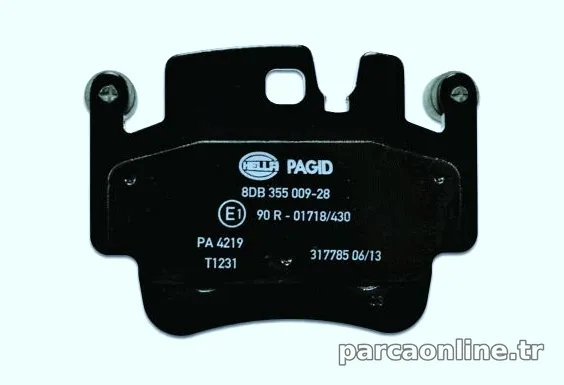 HELLA PAGID 8DB355009281 Fren Disk Balata - HELLA PAGID - 8DB355009281