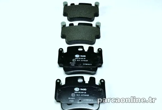 HELLA PAGID 8DB355009281 Fren Disk Balata - HELLA PAGID - 8DB355009281