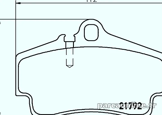 HELLA PAGID 8DB355018481 Fren Disk Balata - HELLA PAGID - 8DB355018481