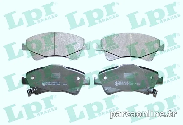 LPR 05P1589 Fren Disk Balata - LPR - 05P1589
