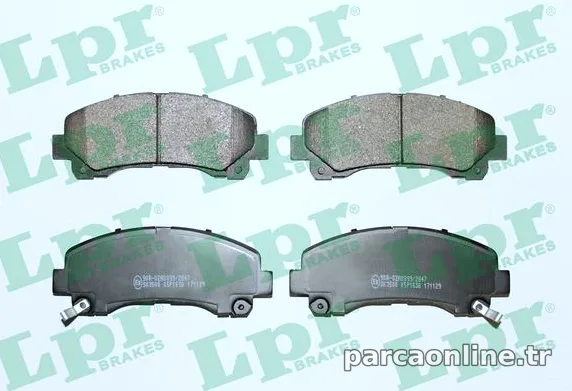 LPR 05P1630 Fren Disk Balata - LPR - 05P1630