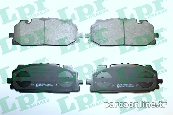 LPR 05P2102 Fren Disk Balata - LPR - 05P2102