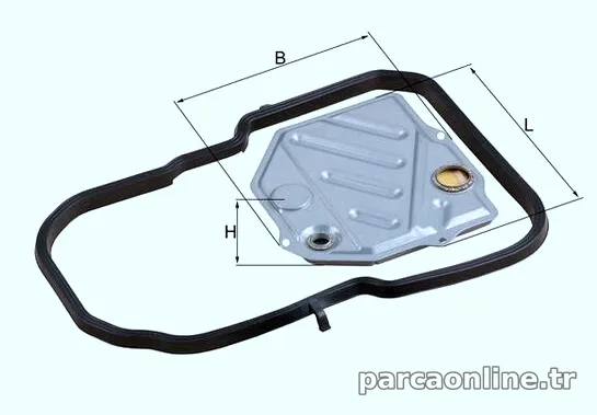MAHLE HX46D2 Şanzıman Yağ Filtresi