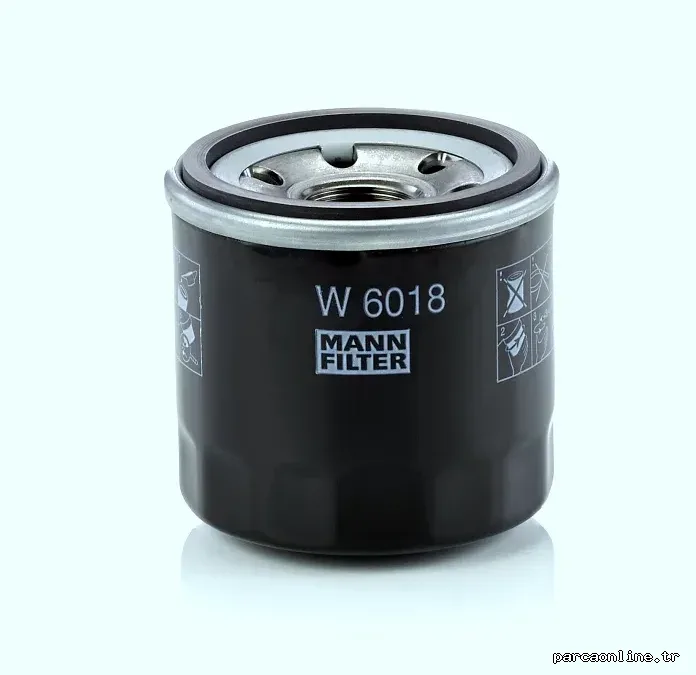 MANN FILTER W6018 Yağ Filtresi - MANN FILTER - W6018