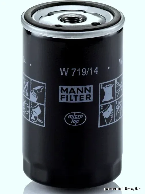 MANN FILTER W71914 Yağ Filtresi - MANN FILTER - W71914
