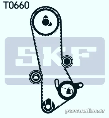 SKF VKMA91201 Triger Kayış Seti - SKF - VKMA91201