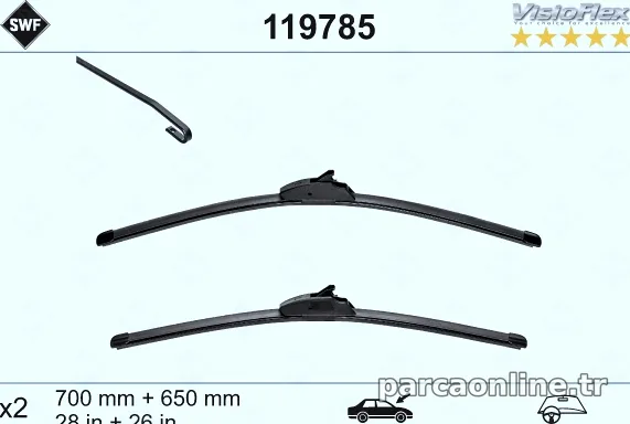 SWF 119785 Silecek Süpürgesi - SWF - 119785
