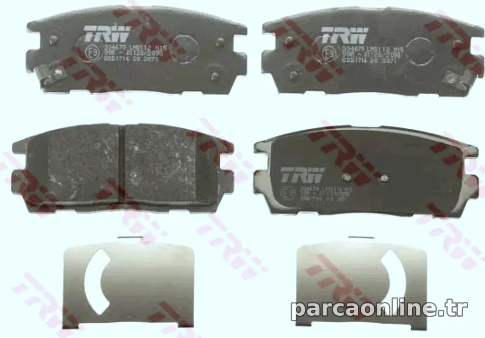 ARKA FREN BALATASI ANTARA CAPTIVA - TRW - TRW GDB1716