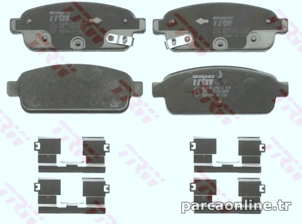 ARKA FREN BALATASI ASTRA J CRUZE MOKKA - TRW - TRW GDB1844