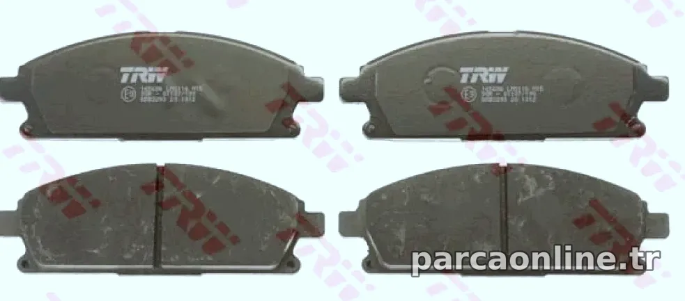 ON FREN BALATASI NISSAN X TRAIL 2000 2007 PATHFINDER 1997 2004 INFINITI QX4 Q45 II 1997 2001 - TRW - TRW GDB3293