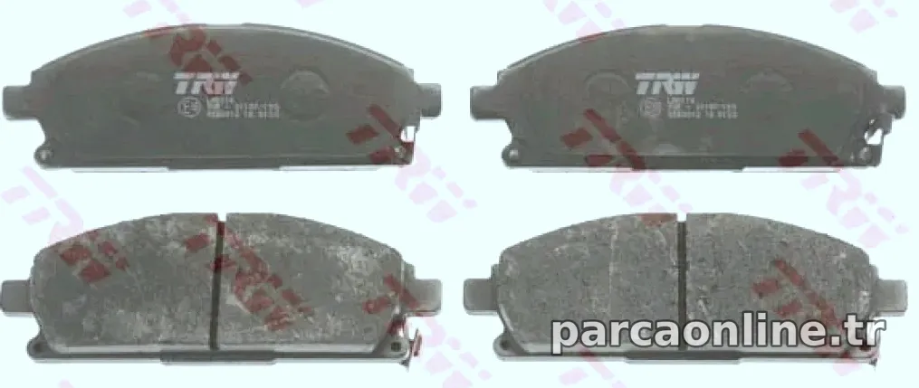 ON FREN BALATASI NISSAN X TRAIL 2000 2007 PATHFINDER 1997 2004 INFINITI QX4 Q45 II 1997 2001 - TRW - TRW GDB3312