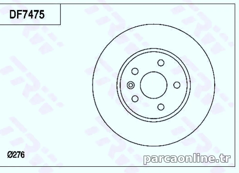 ON FREN DISKI 15 INCH (276mm) ASTRA J 10> CRUZE10> AVEO T300 – TRW – TRW DF7475″ loading=”lazy” /></figure>
<figure class=