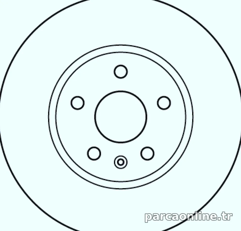 ON FREN DISKI HAVALI 17INCH INSIGNIA - TRW - TRW DF4996S