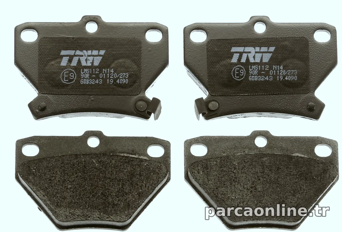 TRW GDB3243 Fren Disk Balata - TRW - GDB3243