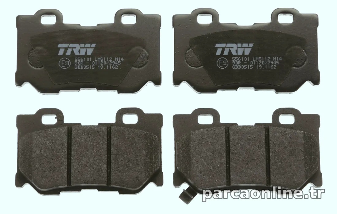TRW GDB3515 Fren Disk Balata - TRW - GDB3515
