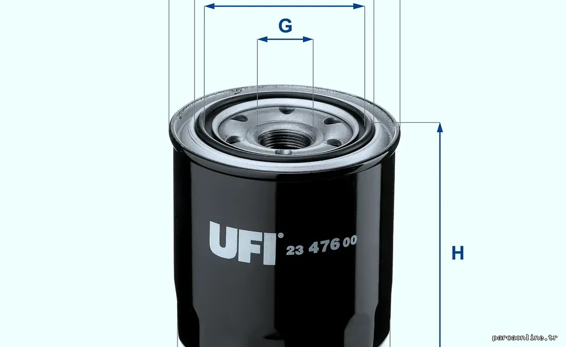 UFI 2347600 Yağ Filtresi - UFI - 2347600