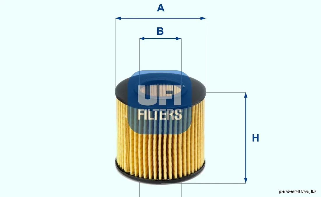 UFI 2511600 Yağ Filtresi - UFI - 2511600