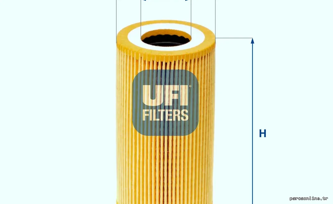 UFI 2516500 Yağ Filtresi - UFI - 2516500