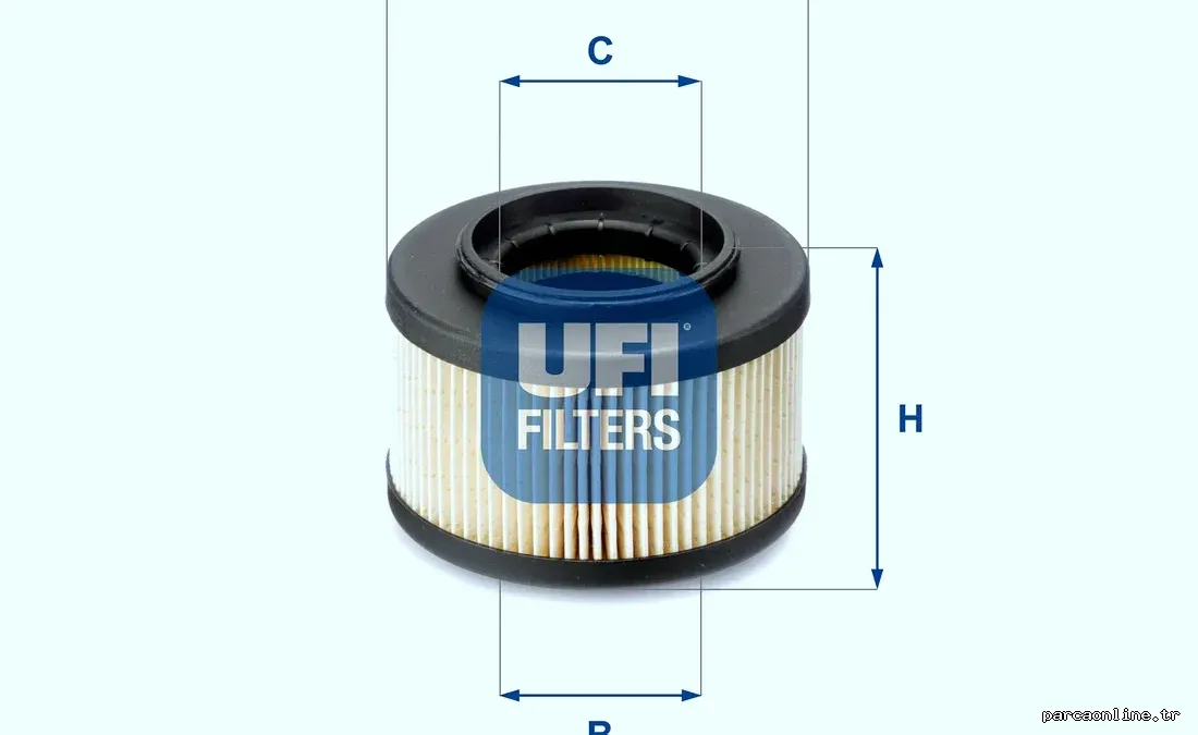 UFI 2601300 Yakıt Filtresi - UFI - 2601300