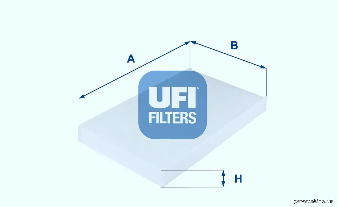 UFI 5303800 Polen Filtresi - UFI - 5303800