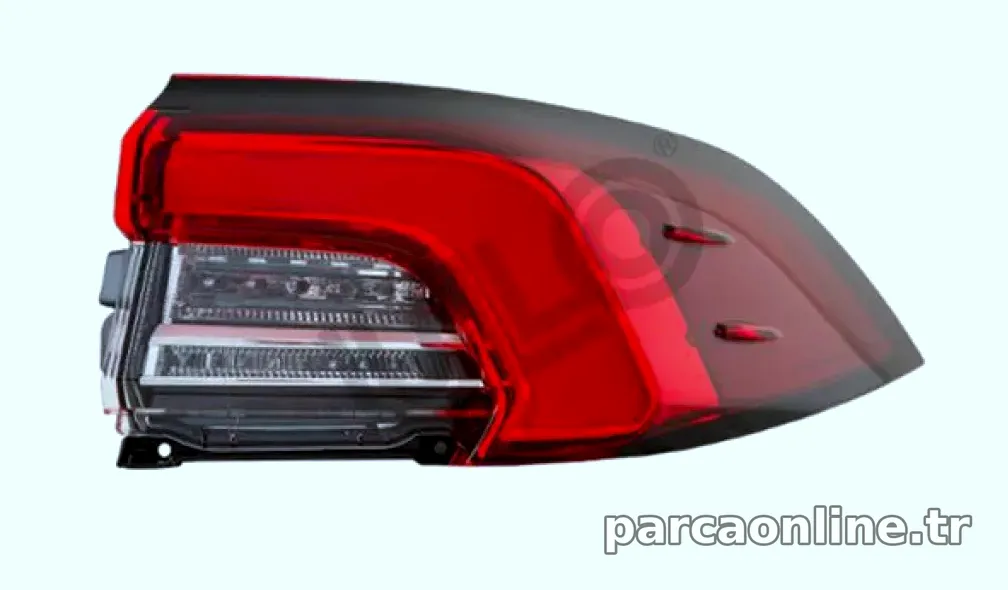 STOP LAMBASI CAMURLUK DIŞ SAG HIGH VERSIYON TOYOTA COROLLA 2019 ->( E MARK ) - ULO - ULO 1187012