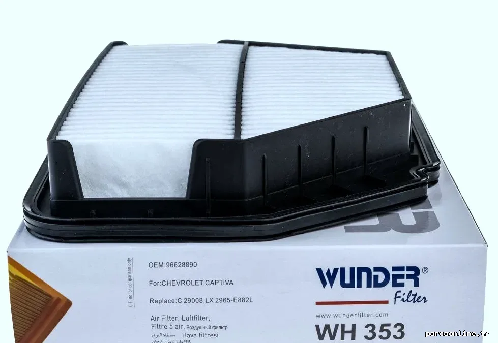 WUNDER WH353 | Opel Antara 2.0 Dizel, Chevrolet Captiva 2.0 Dizel Hava Filtresi - WUNDER - WUN.WH353 ,2